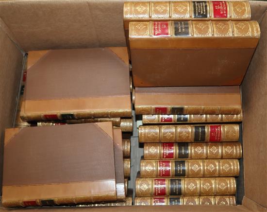 Scott, Sir Walter, Waverley Novels, Centenary Edition, published by Adam & Charles Black, Edinburgh, octavo, 25 vols, quarter calf